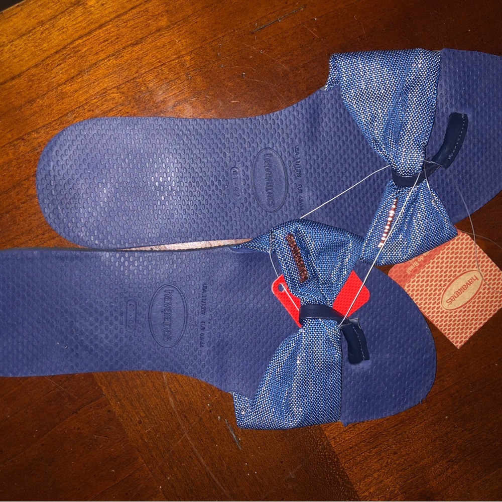 Havaianas Blue Flats